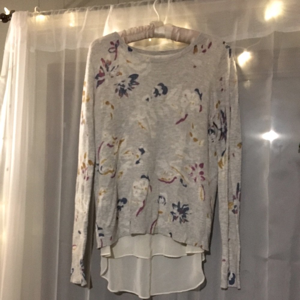 Lucky Brand Floral Sweater